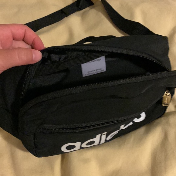 Black adidas belt bag - Picture 2 of 2